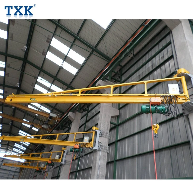 5ton Wall Mounted Arm Jib Crane with Electric Wire Rope Hoist