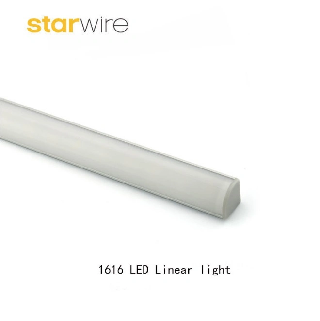 1616 1919 V-Shape Corner Aluminium Profile LED Linear Light for Cabinet Light