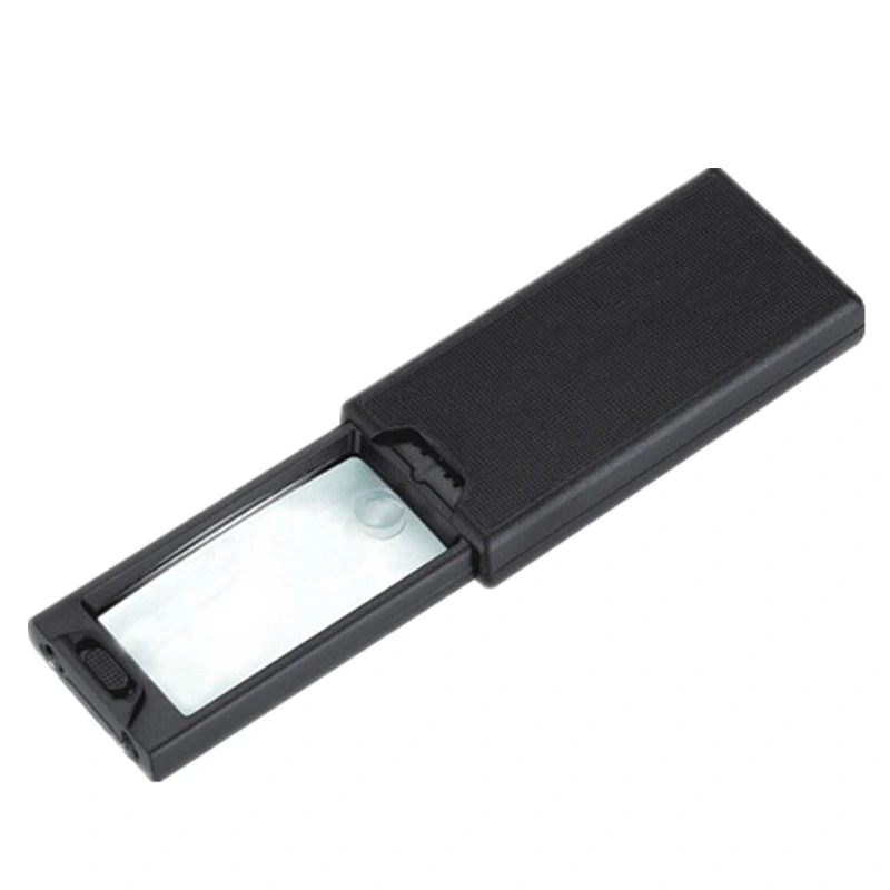 2.5X, 45X Multipurpose Slide-out Pocket Magnifier with LED (BM-MG4131)