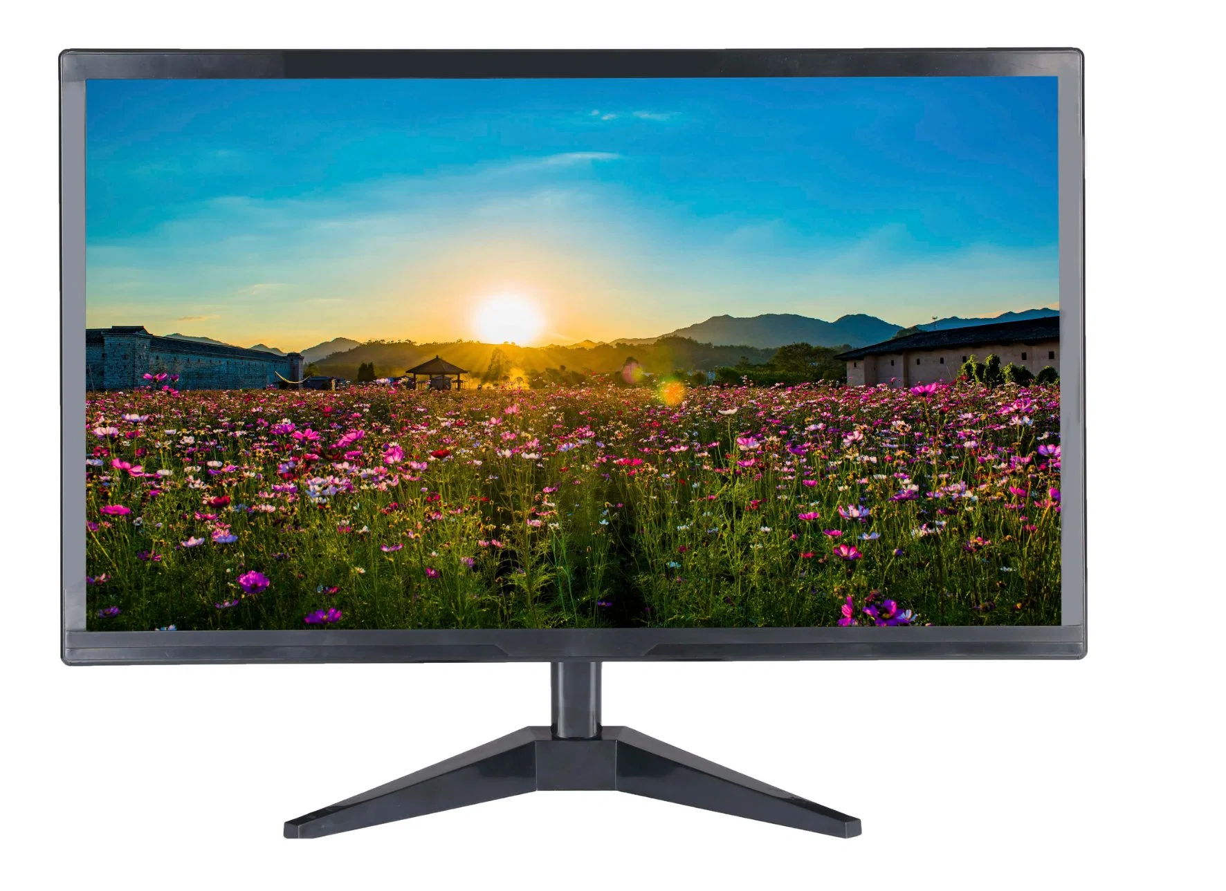 Moniteur LED 18,5 pouces OEM16 : 9 1366*768 Moniteur d'ordinateur de bureau