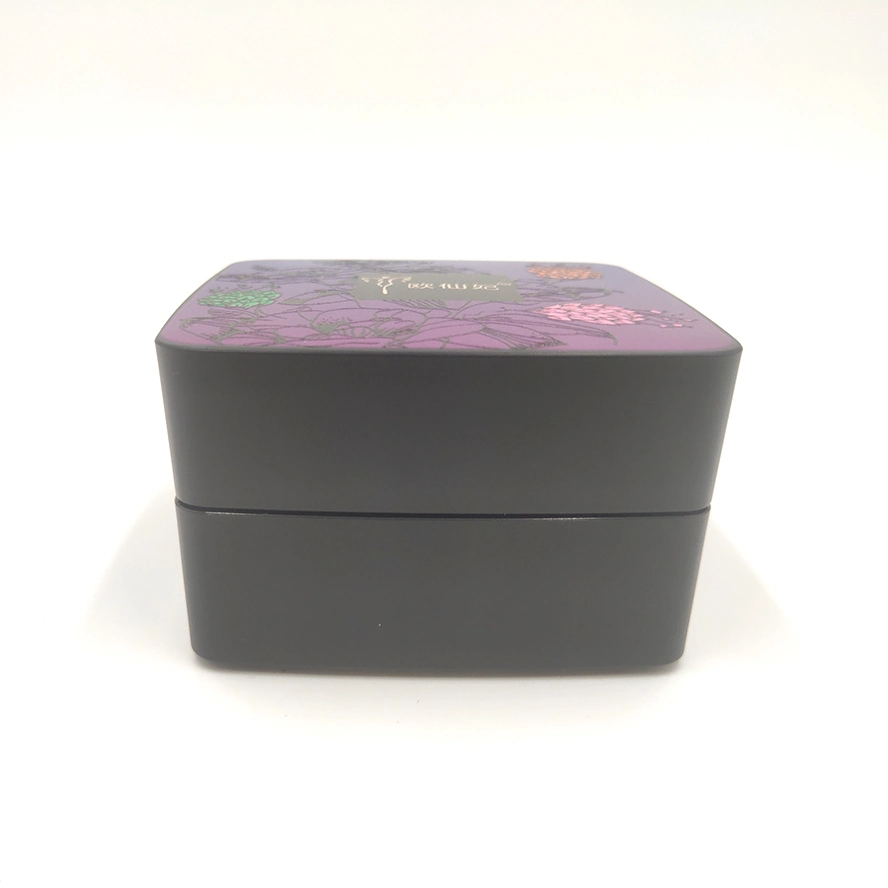 20g New Black Square Cosmetic Packaging Air Cushion Container Foundation Bb Cream Box