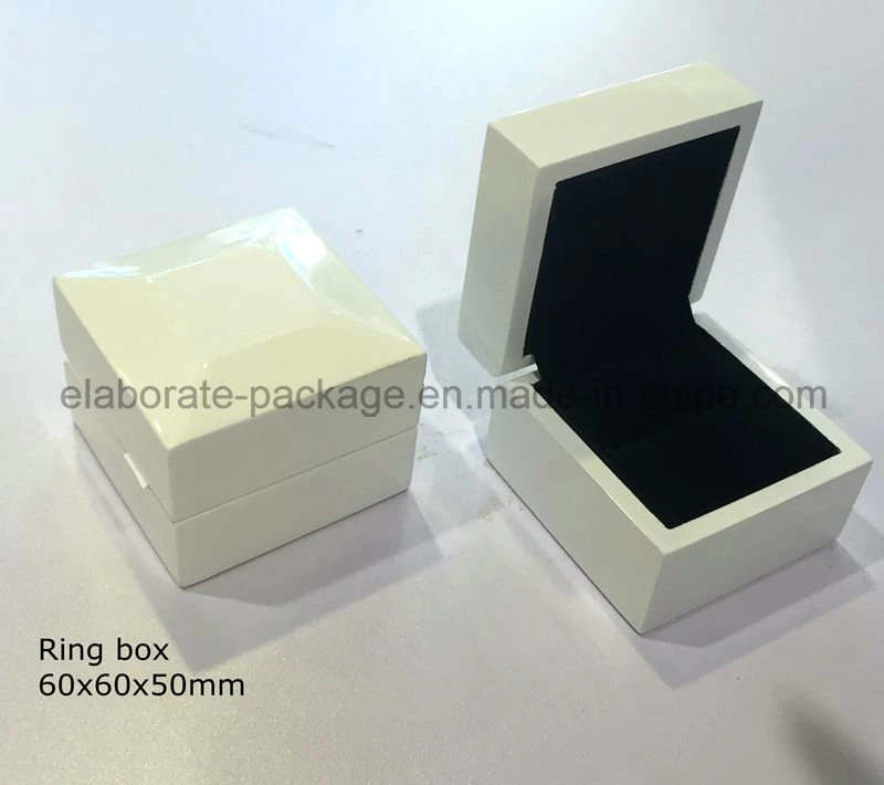 Luxury Wooden Jewelry Packaging Display Craft Box Collar Envasado Caja