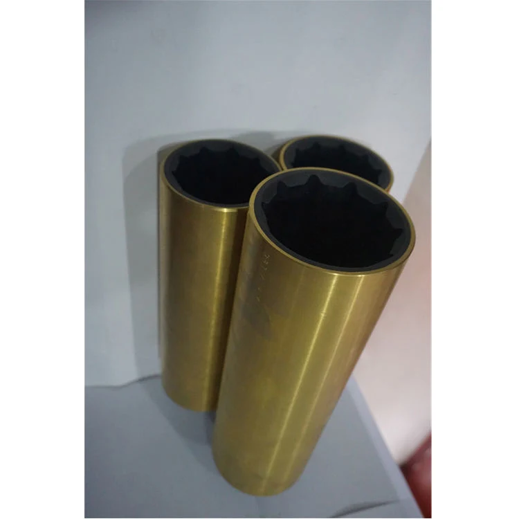 Marine Customizable Brass Type Bronze Type Water Lubrciated Rubber Sleeve Bearing with Different Sizes