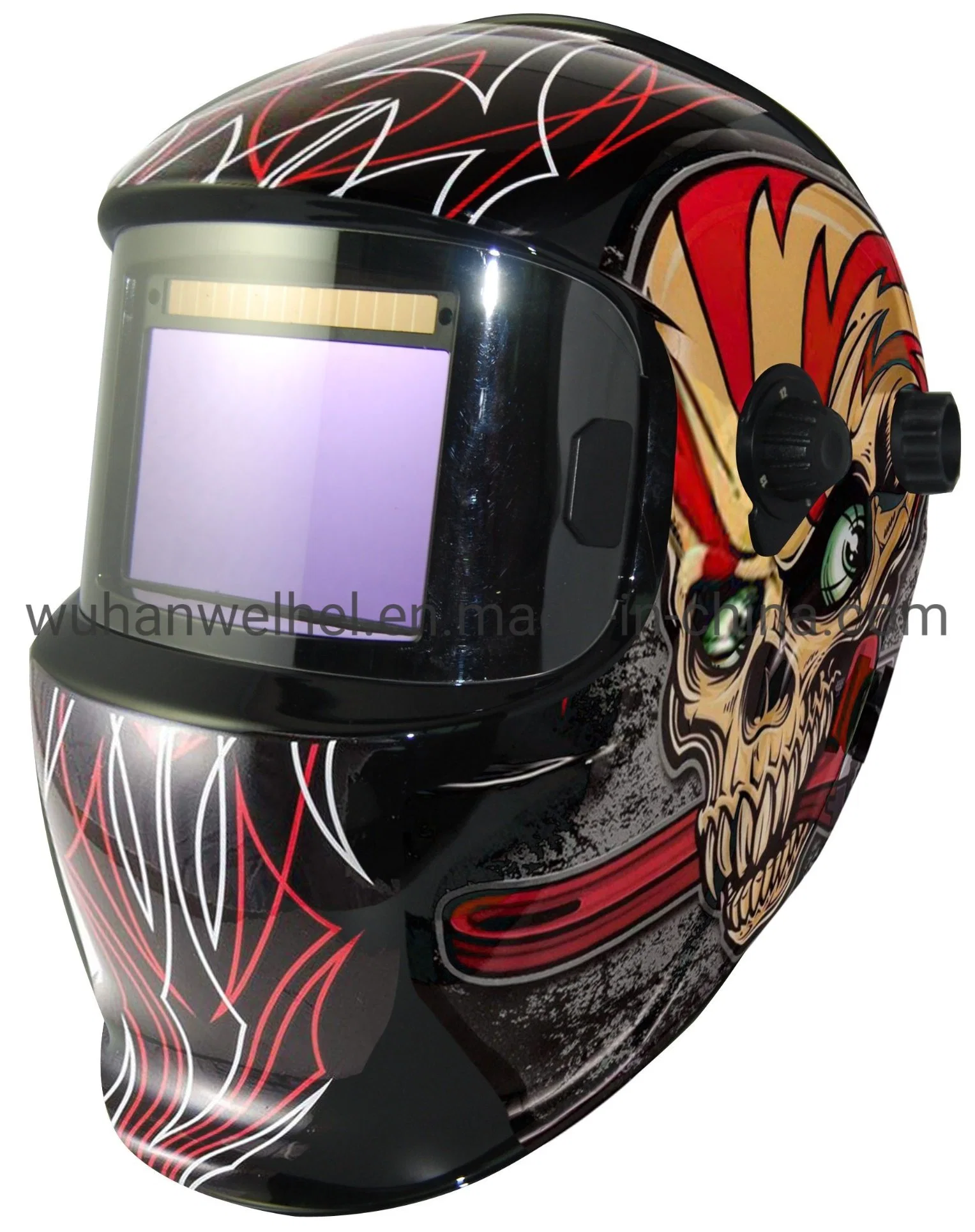 Soldadura Auto-Darkening casco (WH6912) Suministro de Energía Solar