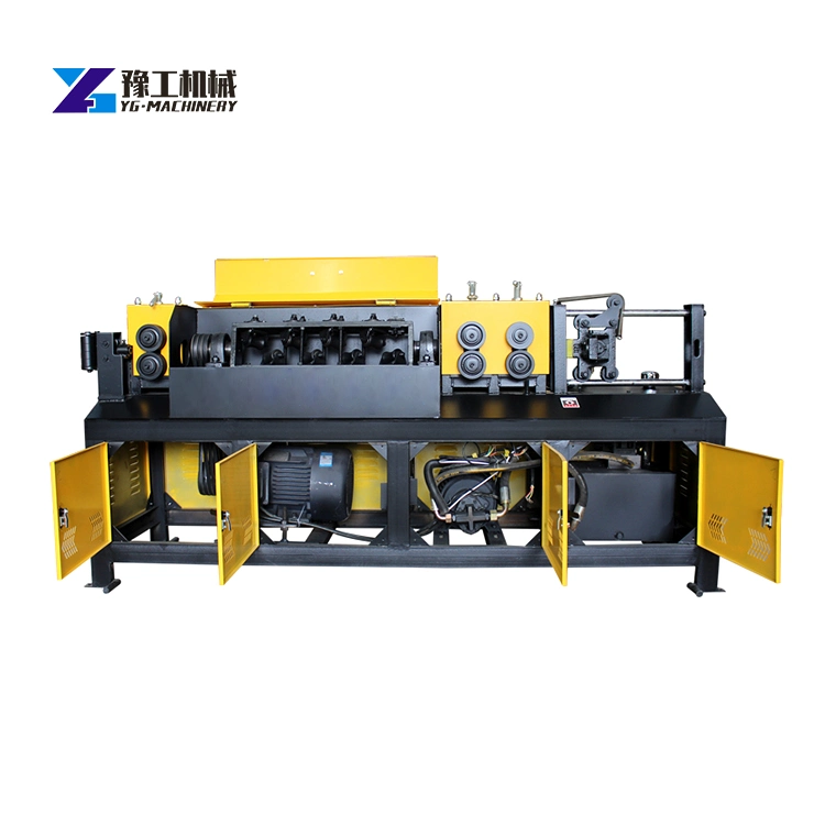 12mm Automatic Hoop Bending Steel Wire Deformed Bar Straightening and Cutting Machine