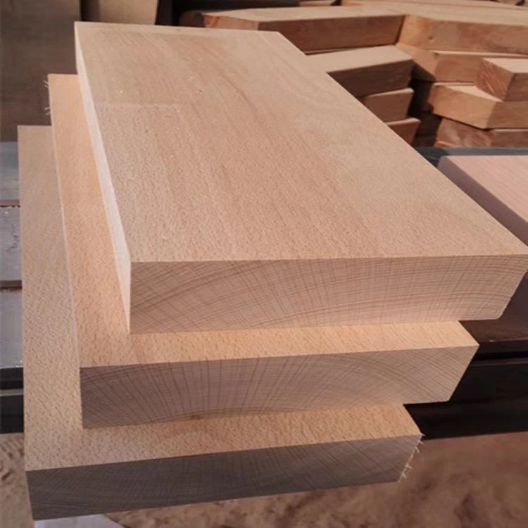Beech Wood Wood Square Plank Cutting DIY Hand-Carved Desktop Solid Wood Wood Plank Sheet Longboard Custom