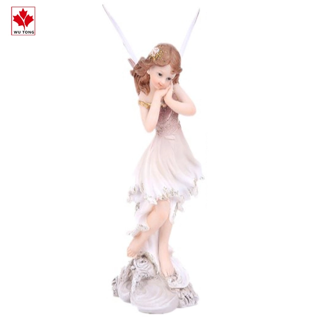 Cute Crafts Resin Flower Fairy Figurines Souvenir