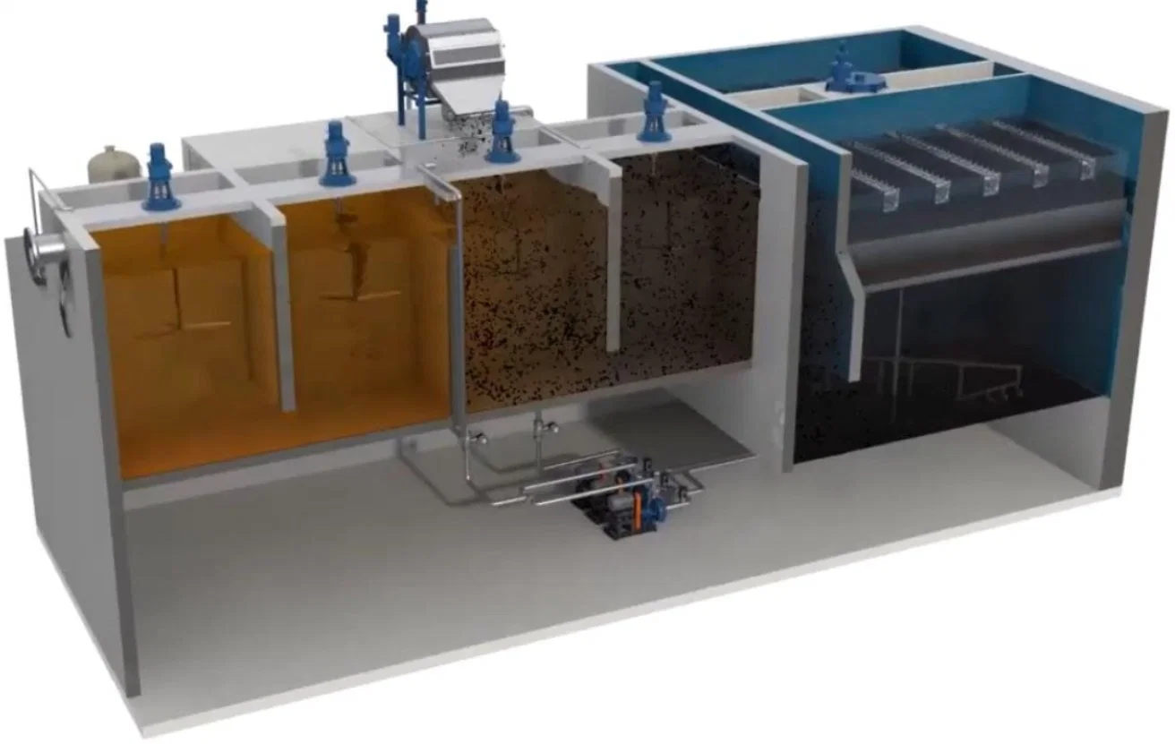 High Efficiency Clarifier for Waste Water Treatment