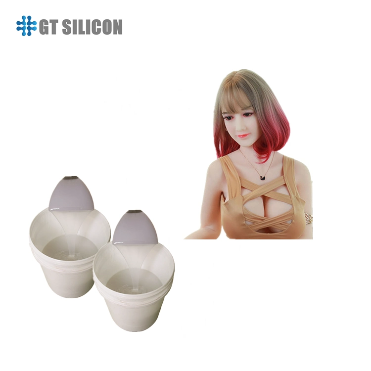 RTV-2 Room Temperature Vulcanized Liquid Silicon Addition Reaction Silicone Rubber for Sex Toys