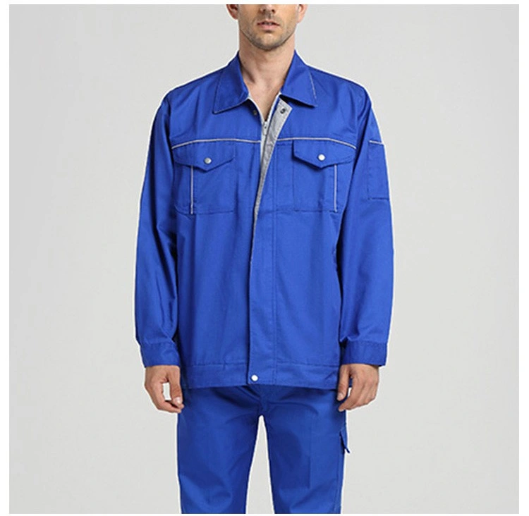 Industrial Factory Worker Uniforms Poly-Cotton Work Uniform Coverall