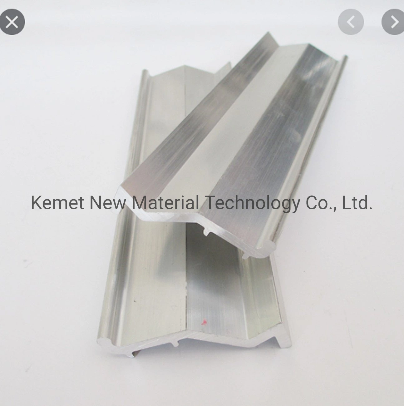 U Shape Aluminium Profile Component for Solar Modular Panel