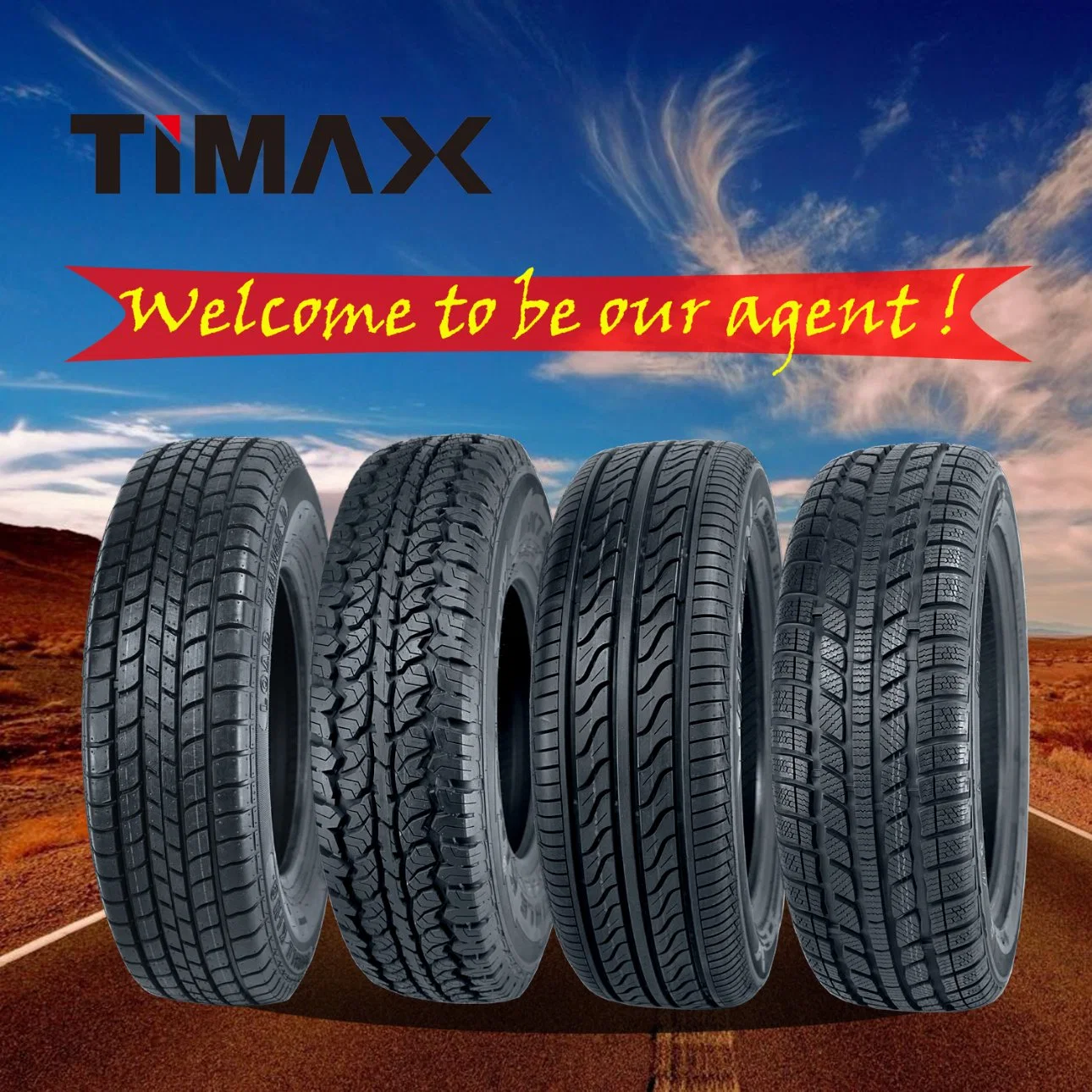 Timax All Season R15 R16 Hecho en China Fábrica Sin cámara PCR SUV UHP Van Mayorista Neumático Radial para Automóvil de Pasajeros