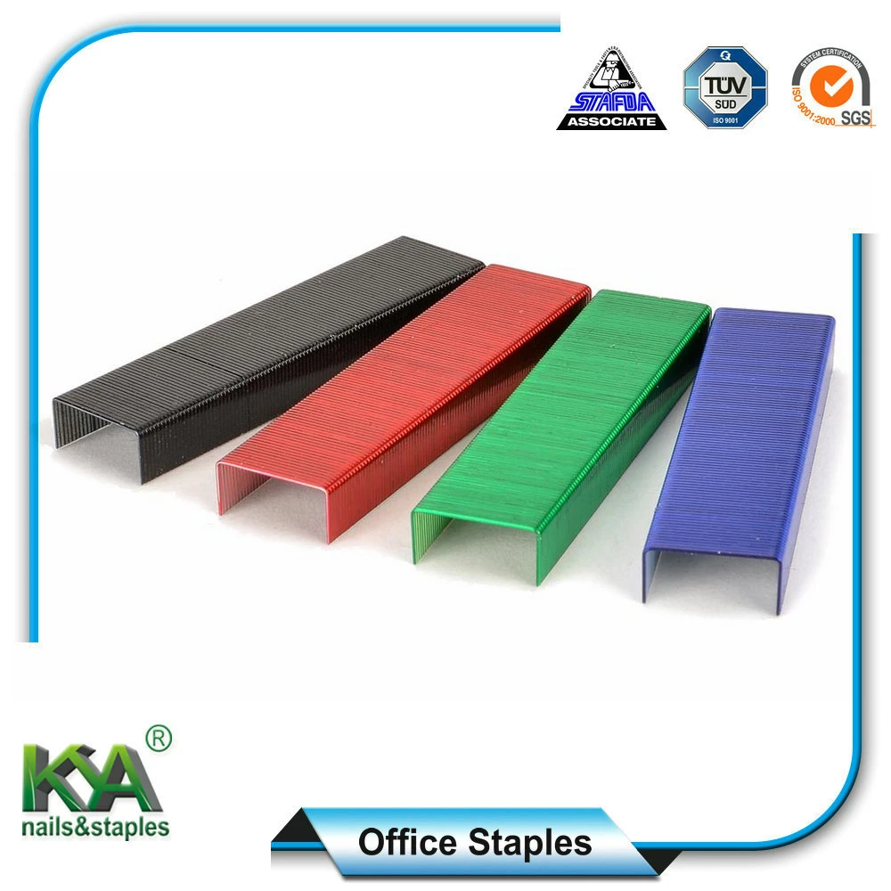 Colored Office Staples for Office Supply