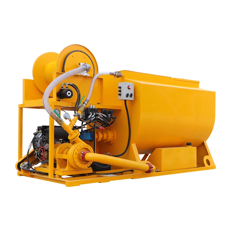 1200L  capacity hydroseeding machine for slope greening