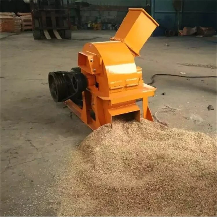 Small Diesel Engine Wood Crusher Olive Wood Crusher