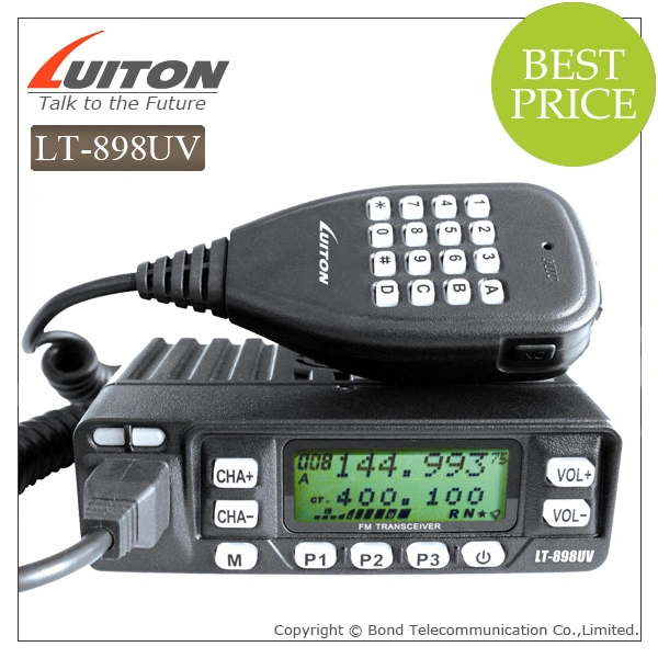 Dual Band Mobile Radio with FM Radio Lt-898UV