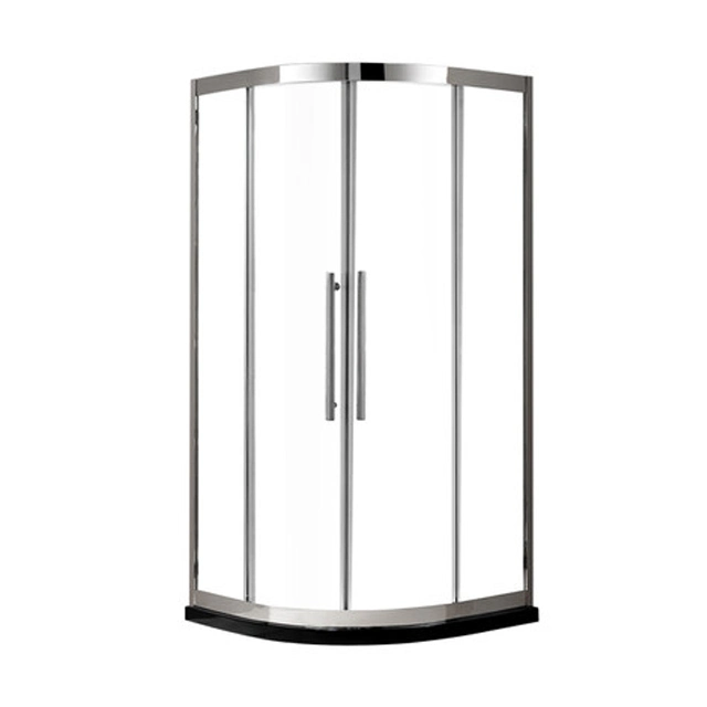 Nouveau design salle de bain Douche De Vapeur salle de douche avec cabine de douche en verre trempé de profilé en aluminium