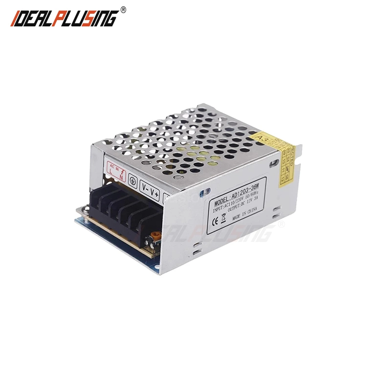 ALIMENTATION MINCE LED CA 220 V à CC 12 V. Alimentation à découpage 24 V 1A 2A 3A 4A 5A 6A Pour éclairage LED