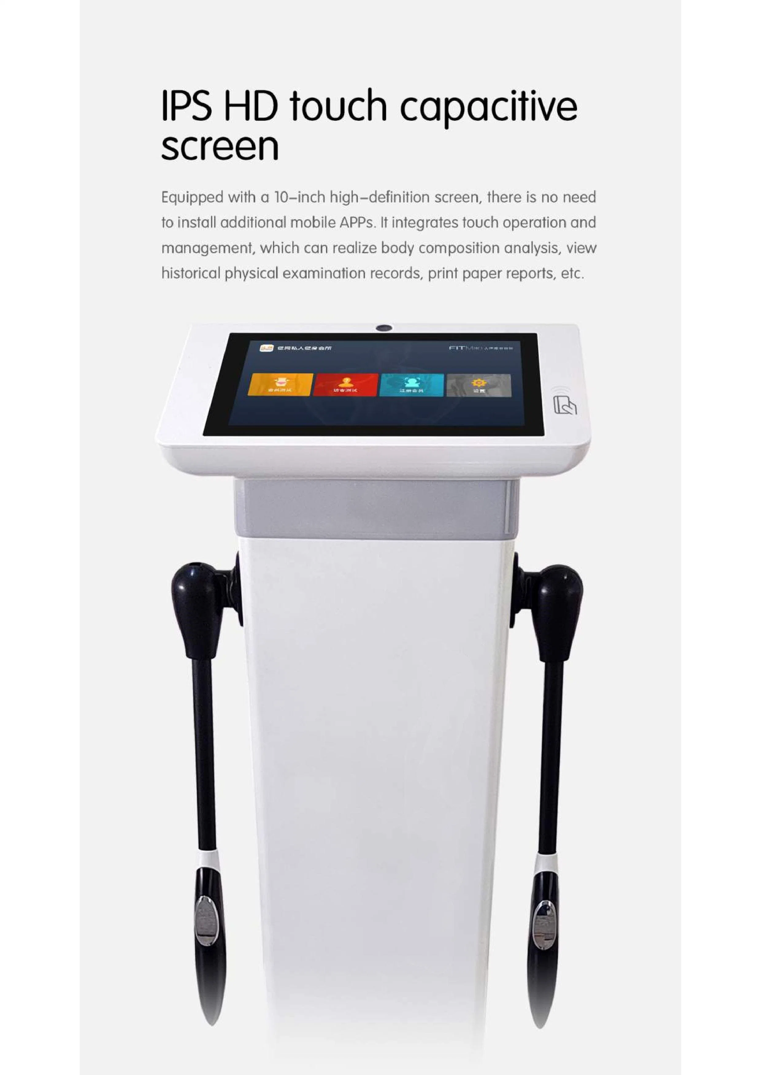 El analizador de cuerpo de la pérdida de peso de la máquina de belleza con la impresora