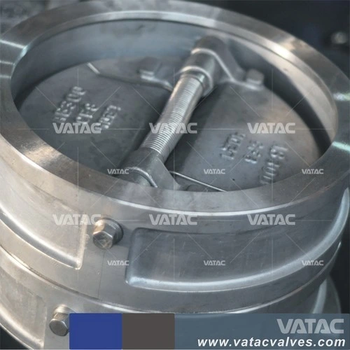 Casting Duplex Steel 4A Wafer Dual Plate Check Valve