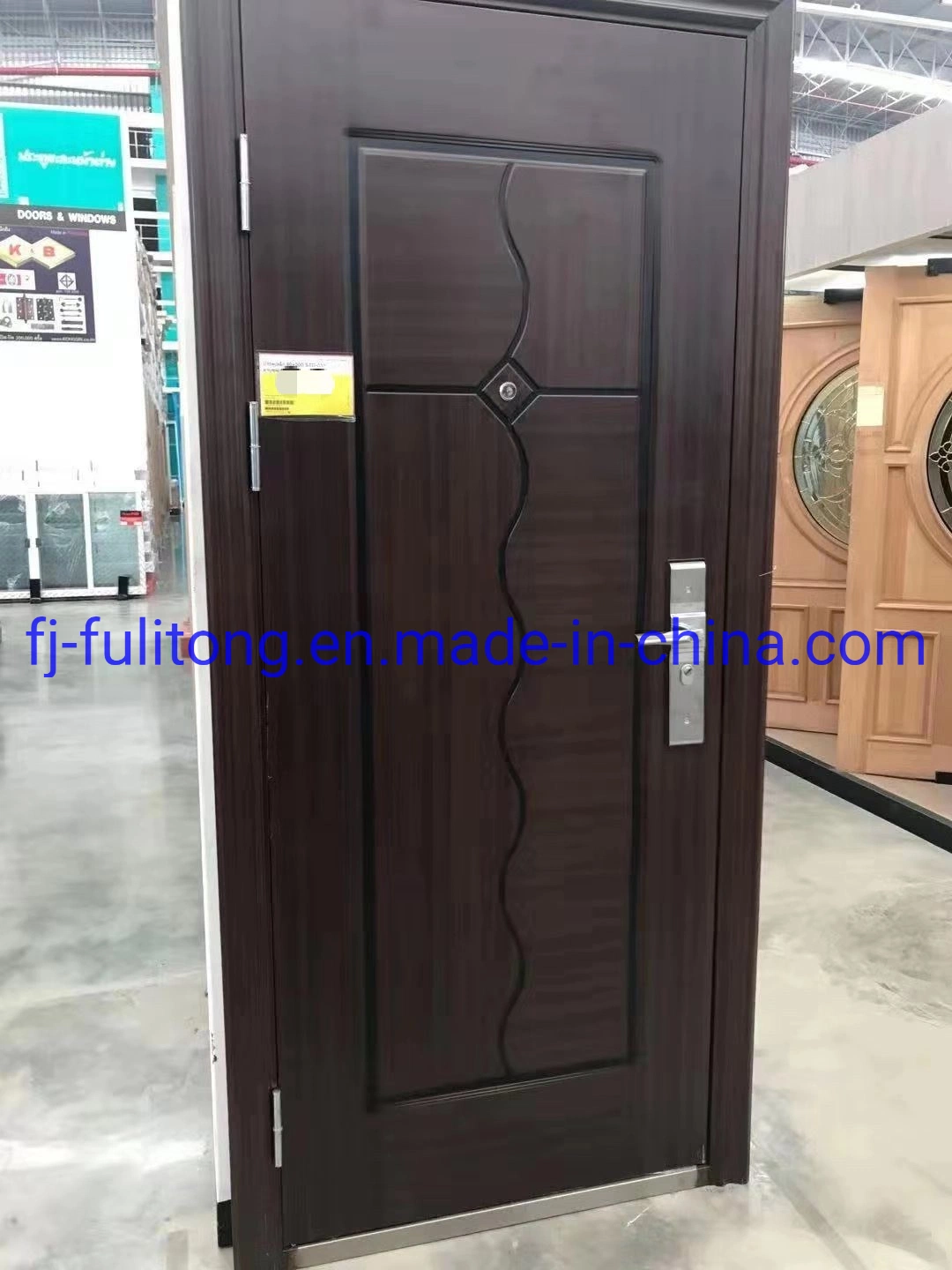 Main Exterior Cheapest Price Front Security Steel Gate Door for Home