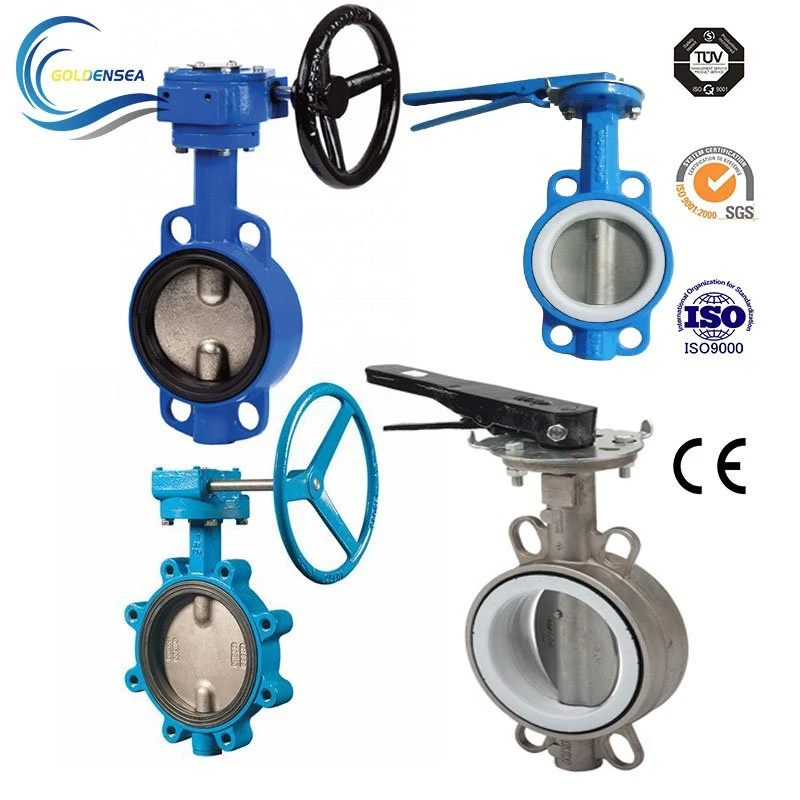 Stainless Steel Pneumatic Wafer Butterfly Valve Price List Butterfly Valves