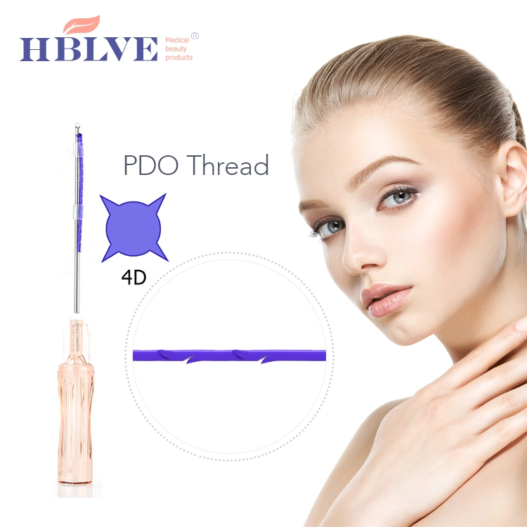 Anti-Aging Pdo Pcl Cog Mesh Face V Line Threads Lift 3D 4D Thread Lifting