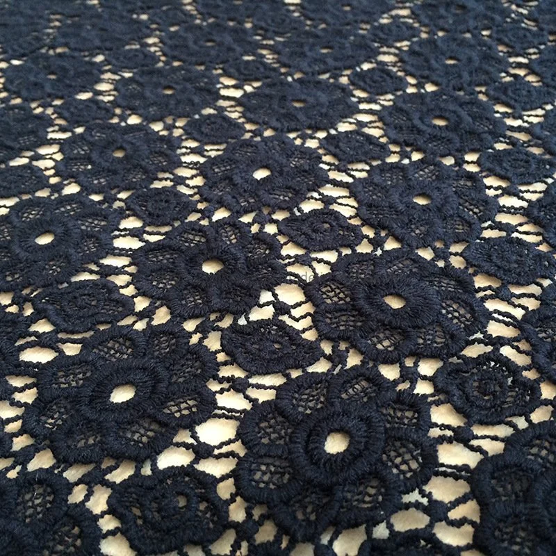 Hot Sale New Designs Cotton Fabric Wedding Dress Lace Embroidery Embroidered Garment Fabric