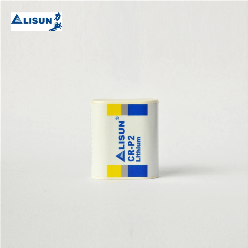 Non Rechargeable Lithium Battery From Lisun Battery Factory Cr-P2 1500mAh 6.0V for Smoke Alarm