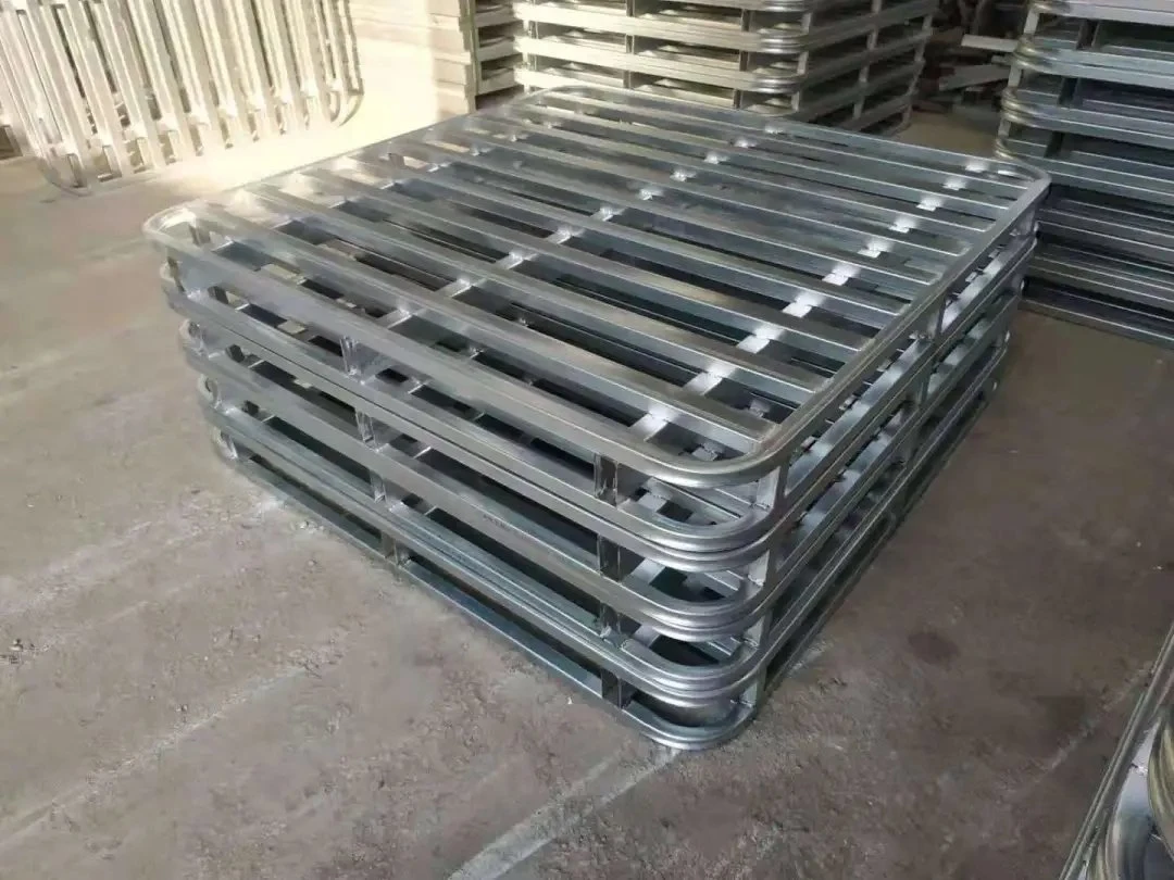 Two-Side Zinc Plate Steel Metal Pallet