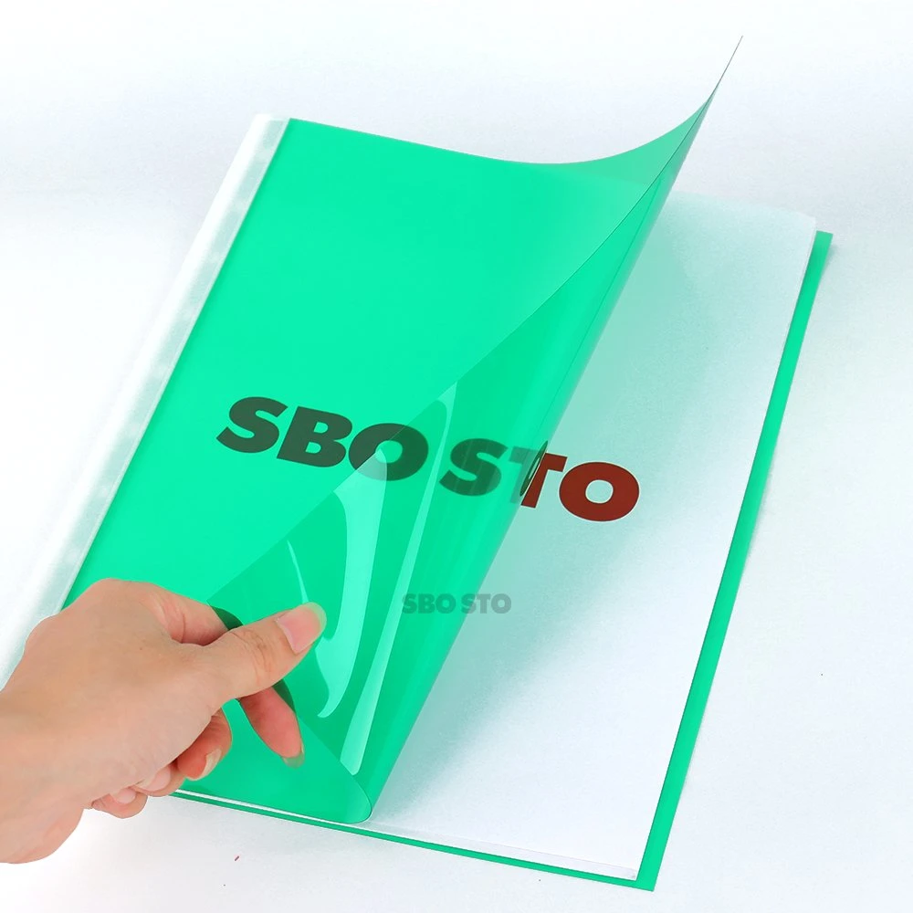 A4 200mic PVC Binding Cover Book Cover High quality/High cost performance  Plastic Cover Sbosto 2106