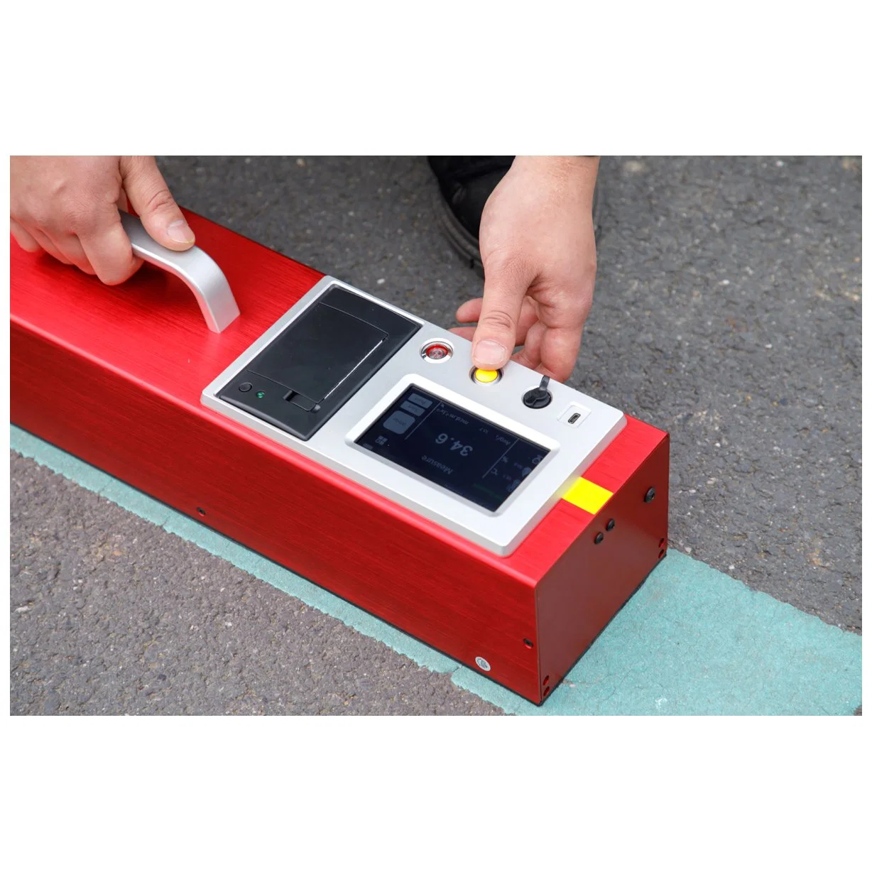 Road Marking Line Retroreflection Test Road Paint Retroreflective Luminous Testing Retroreflectometer