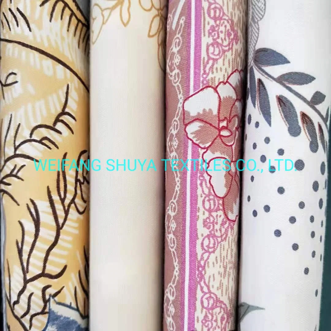 Home Textile Polyester Fabric Textile Printed Fabric Hotel Home Fabric