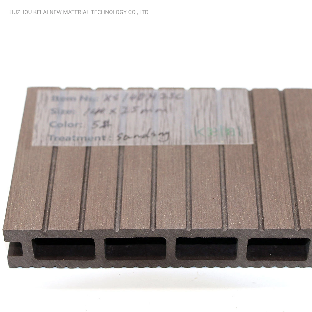 Kelai Outdoor Double-Sided Serrated Flooring Width 140mm WPC Decking