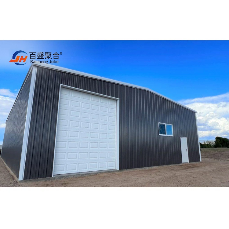 2023 New Design Prefabricated Steel Structure Carport Metal Garage