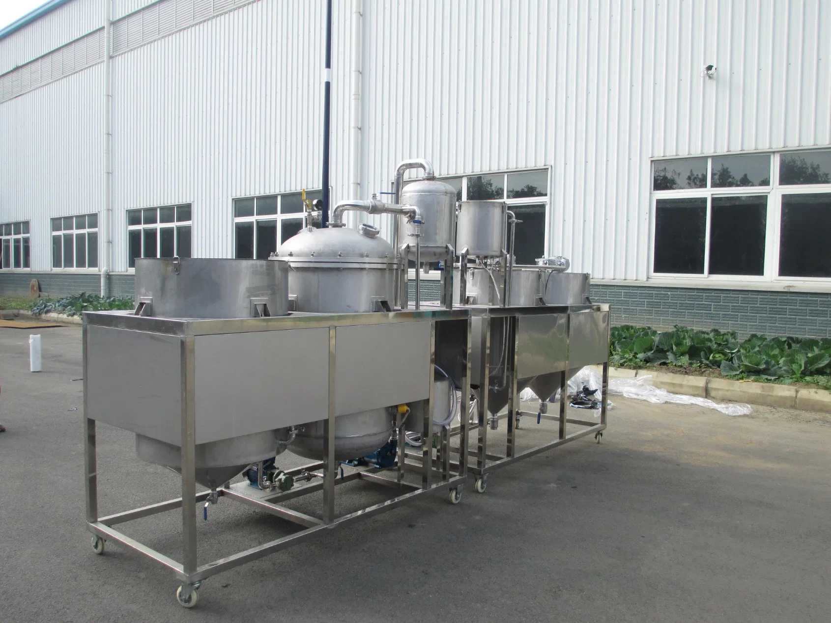 Cotton Seed Cooking Oil Refinery Filter Machine Plant