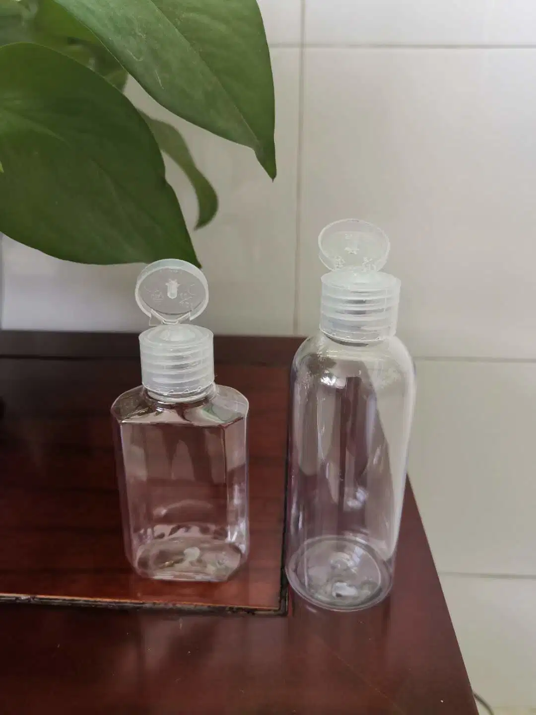 Plastic Packaging HDPE Pet Bottles for Hand Washing Gel Liquid Disinfection