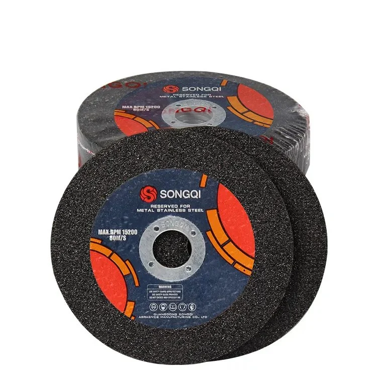 Songqi 4 Inch 100 mm Metal Grinding Aluminum Oxide Resin Abrasive