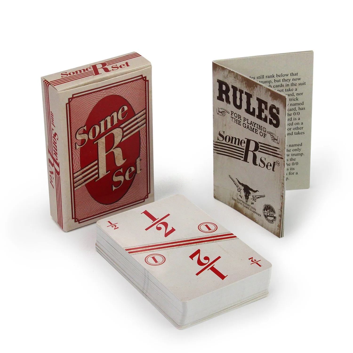 Logotipo de fábrica Caja impresa con color normal 54cards Tarjetas de juego