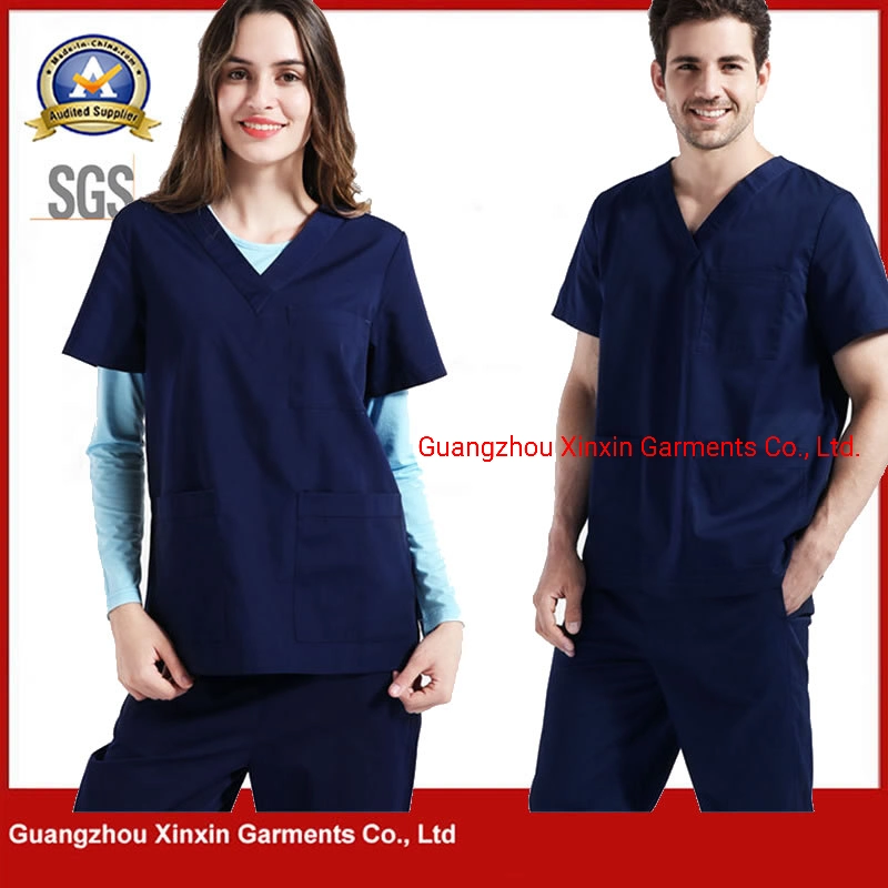 SPA Uniforms Women Workwear Beautician Scrubs Set Work Clothes Beauty Salon Tattoo Artist Uniform 2PCS Suit (H2288)