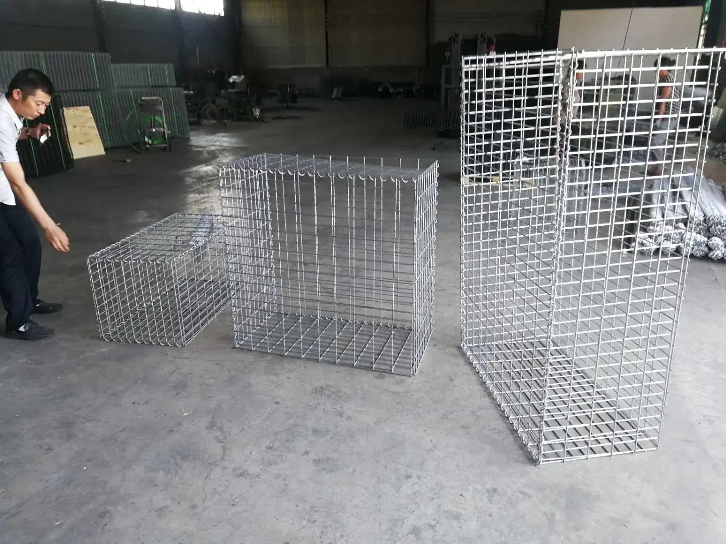 Welded Gabion Box/Lined Welded Gabion Box/Galvanized Gabion Retaining Walls