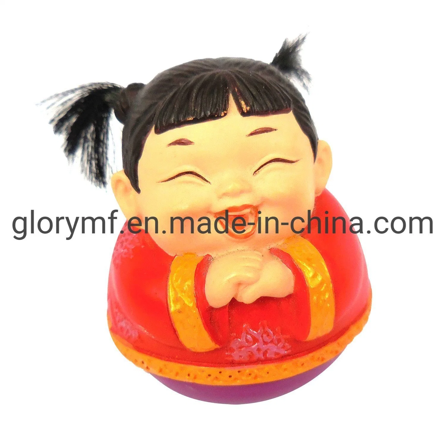 Custom Poly Resin Girl Craft Model Toy for Childern