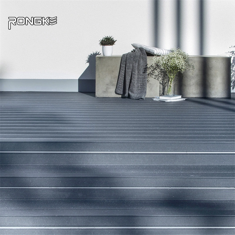 Neues Design im Freien wasserdichte feste WPC Holz Kunststoff Composite Deck Bodenbelag