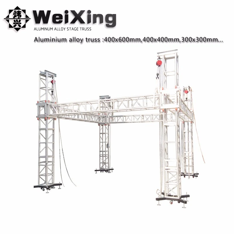 Custom Aluminum Concert Events Roof Stage Truss for Stage Equipment of Indoor Outdoor Portable Stage Truss