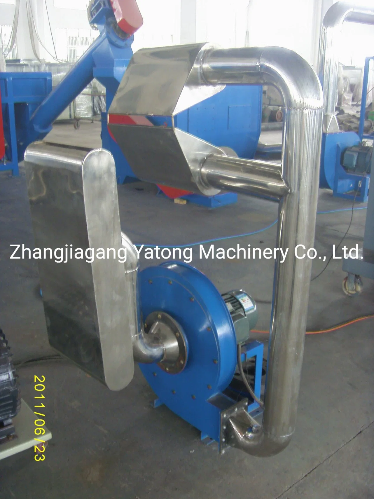 Yatong Pet PP PE Flakes Recycling Plastic Processing Machinery / Plastic Extrusion Equipment