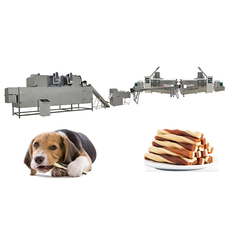 Convenient Chewing Pet Food Processing Machine Easy Operation Pet Food Sample Machine Line