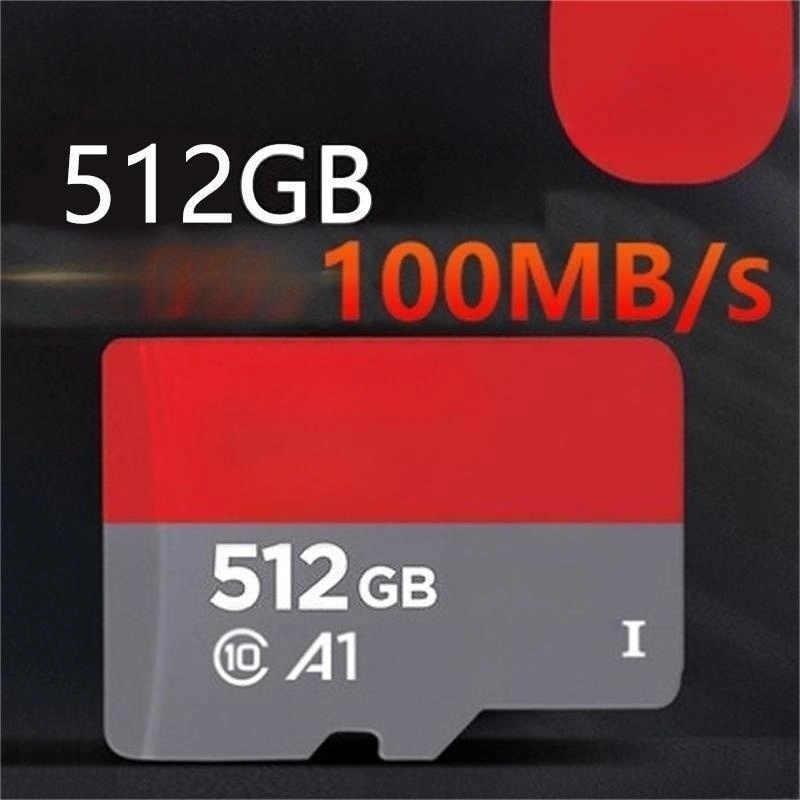 Appareil photo numérique rapide et rapide 512g personnalisé classe 10 Mémoire de stockage carte SD TF MICR carte mémoire