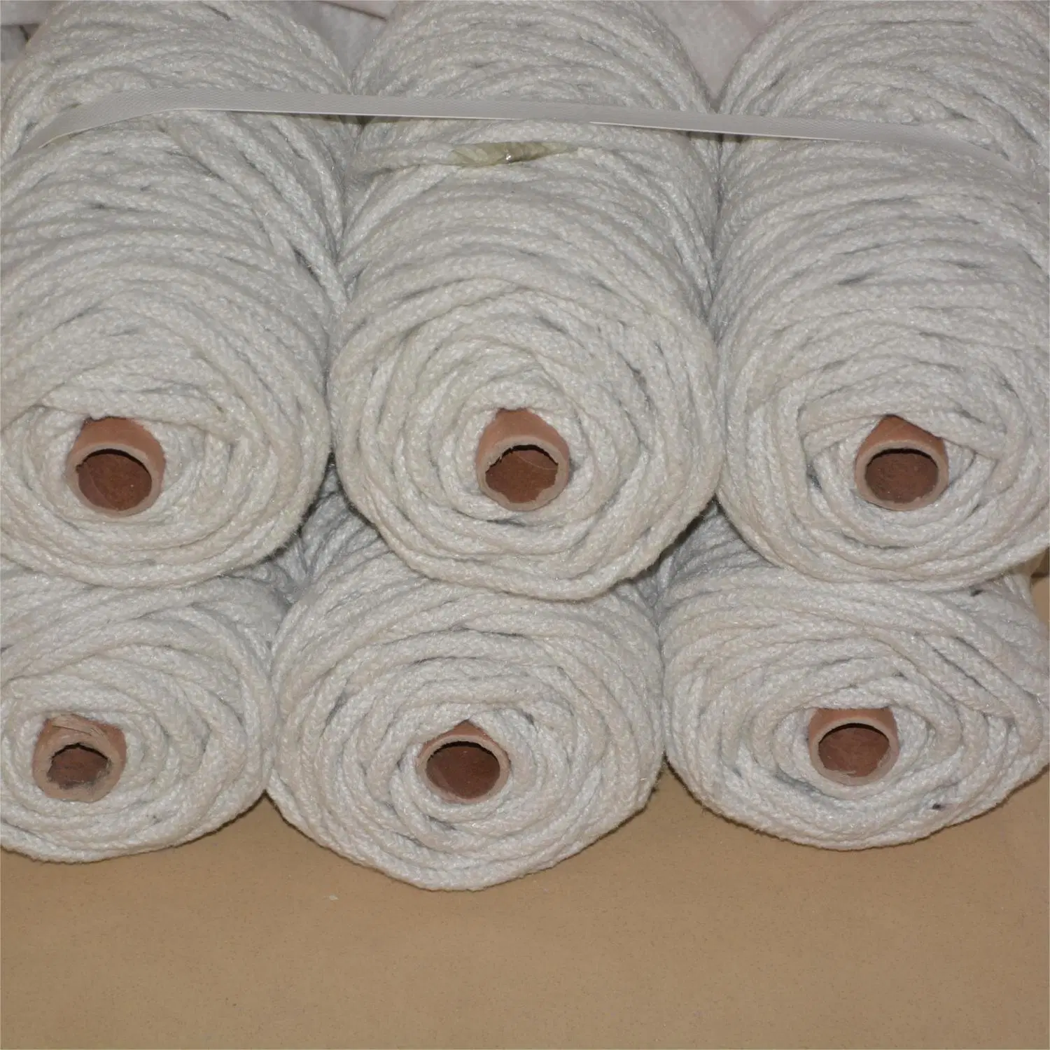 Insulation Seal Ceramic Fiber String for Kiln Car Oven Stove Boiler Door