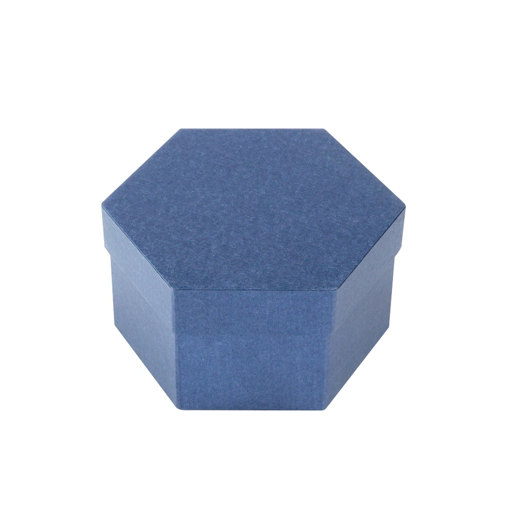 Boîte à gâteau de papier spécial à tête hexagonale, utilisé pour l'emballage de bonbons et les boîtes de chocolat dans le mariage de l'événement