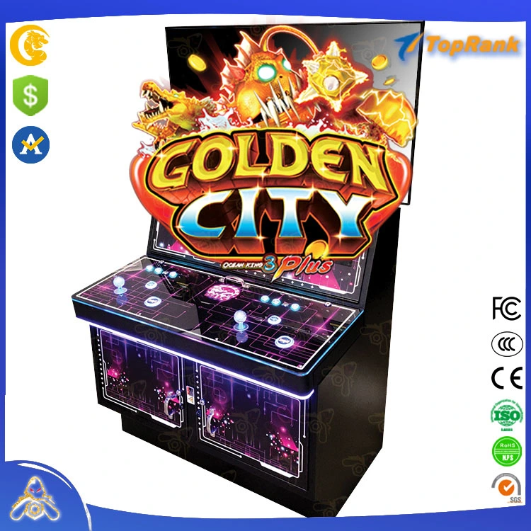 IGS Fish Hunter Joystick LED Fish Game Machine 2023 Nuevo Ocean King 3 Plus Golden City mesa de tiro con máquinas expendedoras